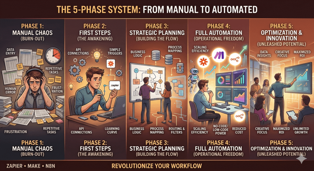The 5-Phase System From Manual to Automated